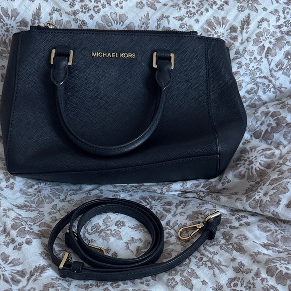 Michael Kors Handbags - Michael Kors Black Satchel Bag